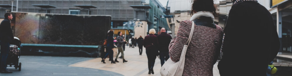 Entering Millennium Square