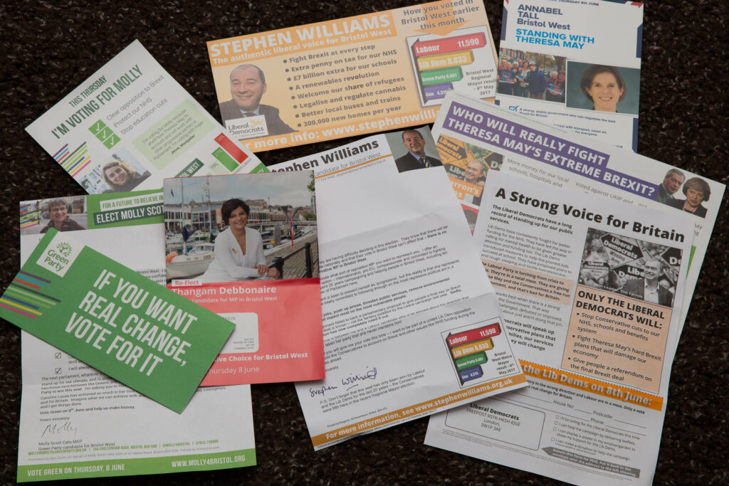 Political leaflets
