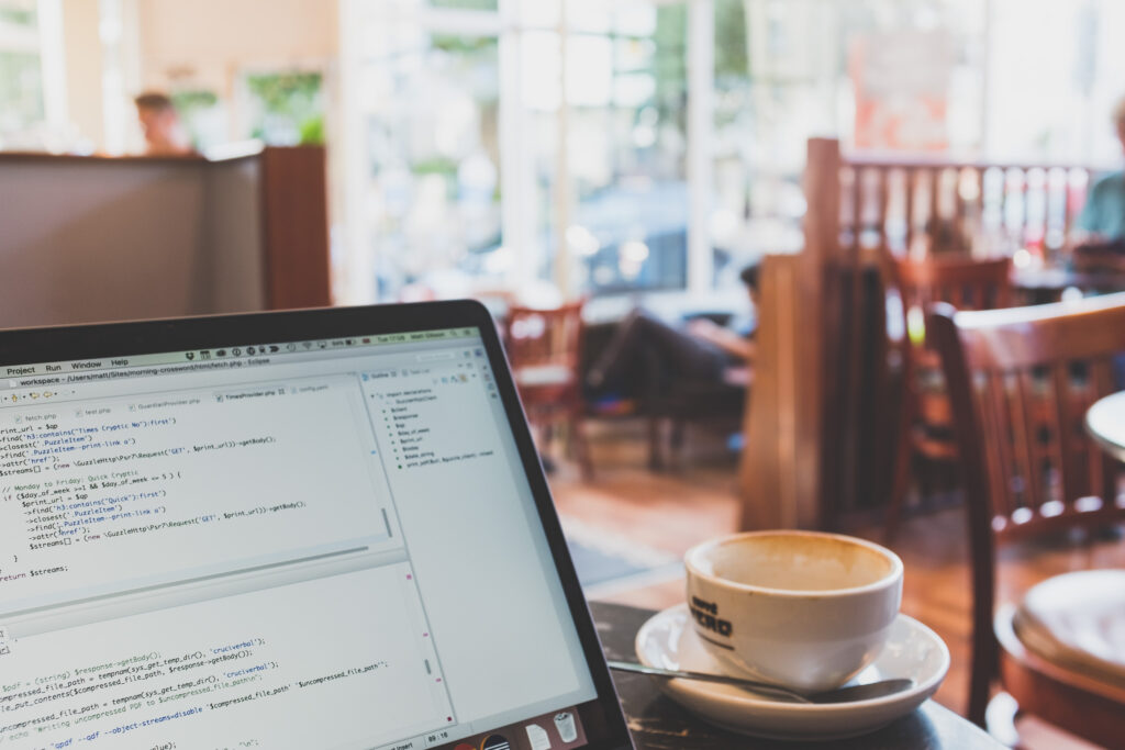 Coding in Caffe Nero